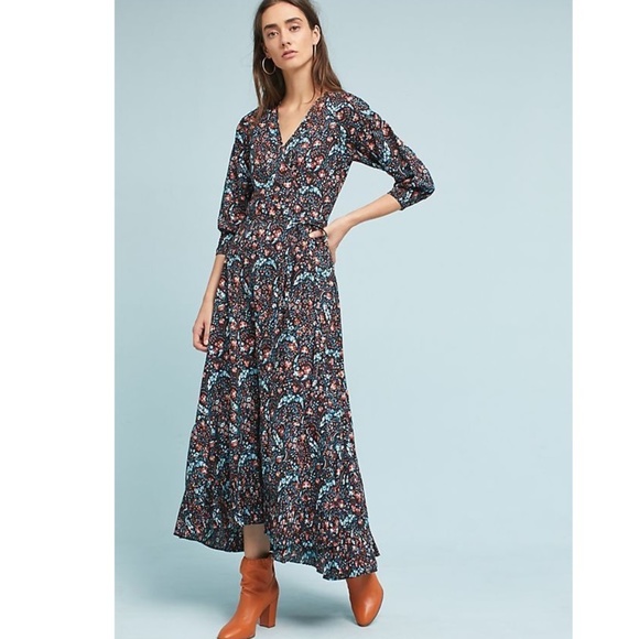 Anthropologie Dresses & Skirts - Anthropologie TOULON WRAP DRESS